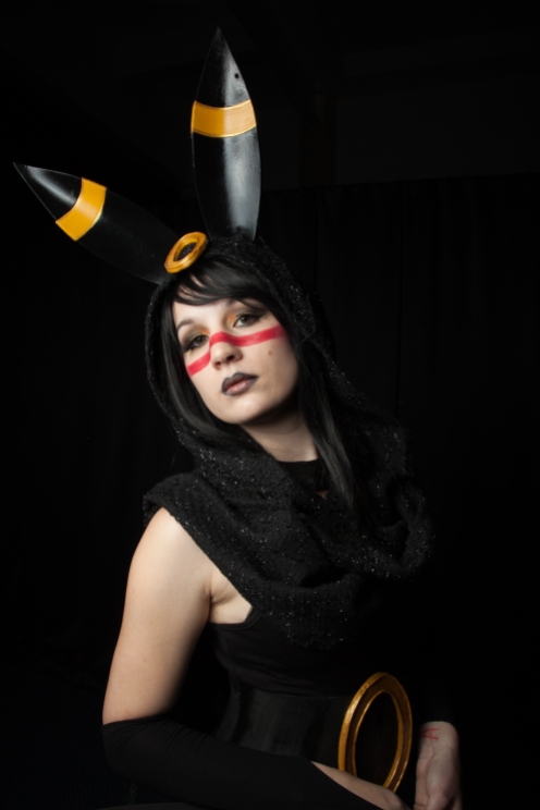 "I love my umbreon gijinka because I designed it using one of my favorite Pokemon, paired with my favourite class (a rogue) and I think they went really well together." Cosplayer: Tiffle Monster Creations Character: Umbreon⠀ From: Pokemon⠀ Photographer: @cosweplayproject, @jaycaboz and @carynsadventuretime⠀